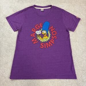 NWOT Homage Women's The Simpsons Marge I Just Think They're Neat T-Shirt Size L